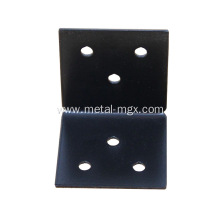 Powder Coated Metal Wood Post 90 Degree Bracket